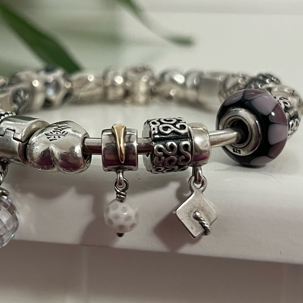 Authentic Pandora Graduation Cap Charm 🎓 925 - Picture 9 of 9